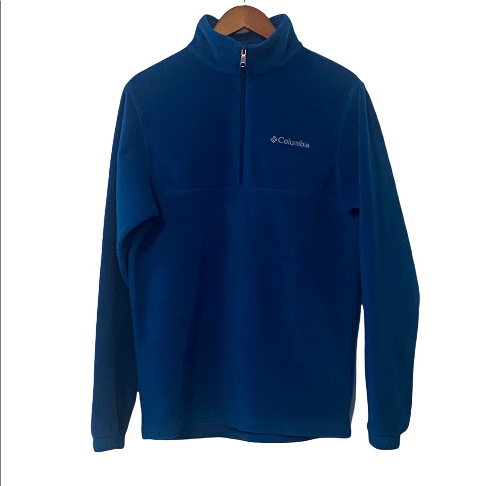 Blue Columbia thermal comfort 3/4 zipper